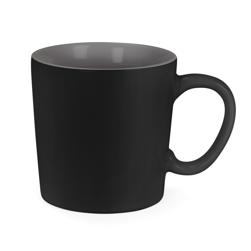 Mug Aurora, black/grey