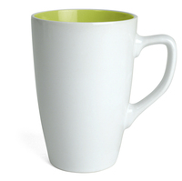 Mug Apollo, white/lime