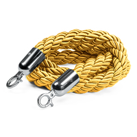 Braided Barrier Rope, Gold/Silver