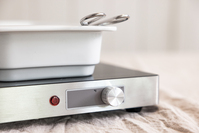 Warming tray, stainless steel