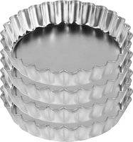 Piirakkavuoka Ø 10 cm, 4 kpl