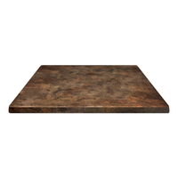 Blat 70x70cm, Rustbrown