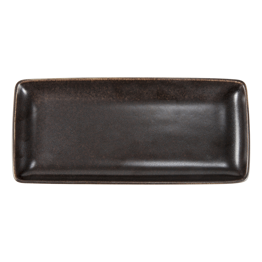 Plate flat 28x12,5 cm Rhea