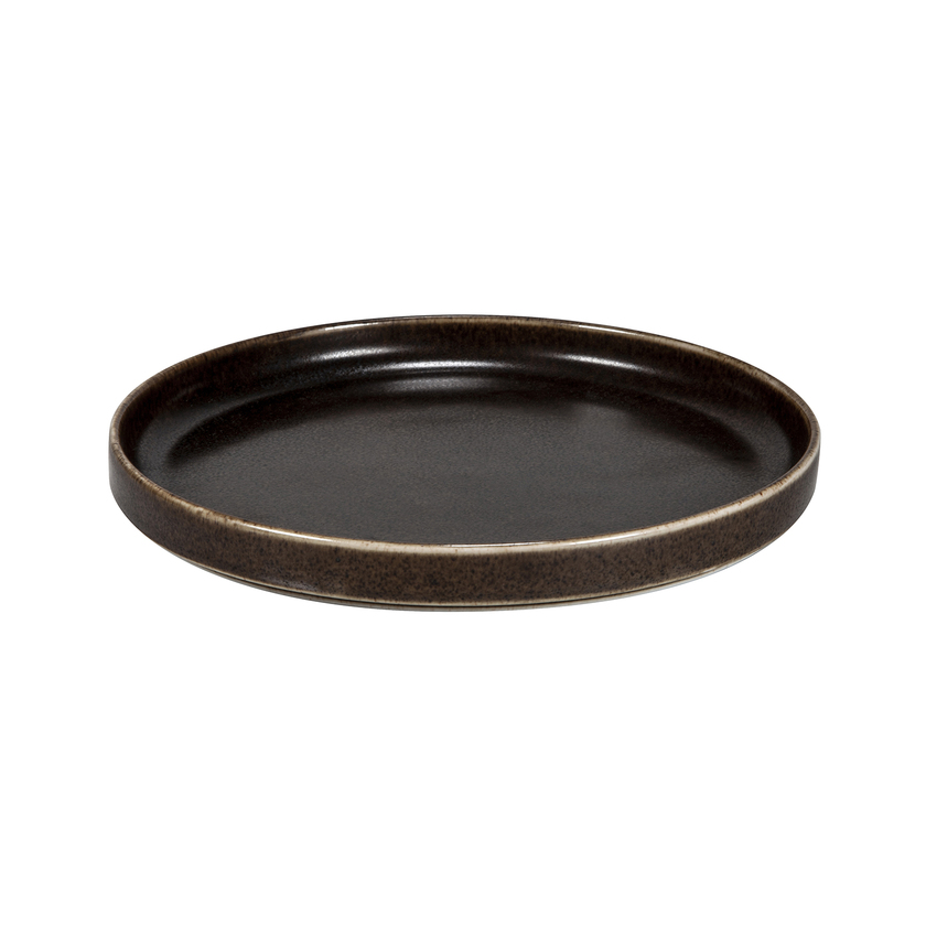 Plate flat Ø 21 cm Rhea, with edge