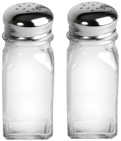 Salt & pepperstrøer Square á 2