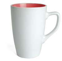 Mug Apollo, white/red