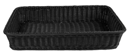 Koszyk na pieczywo 53x32,5 cm, czarny