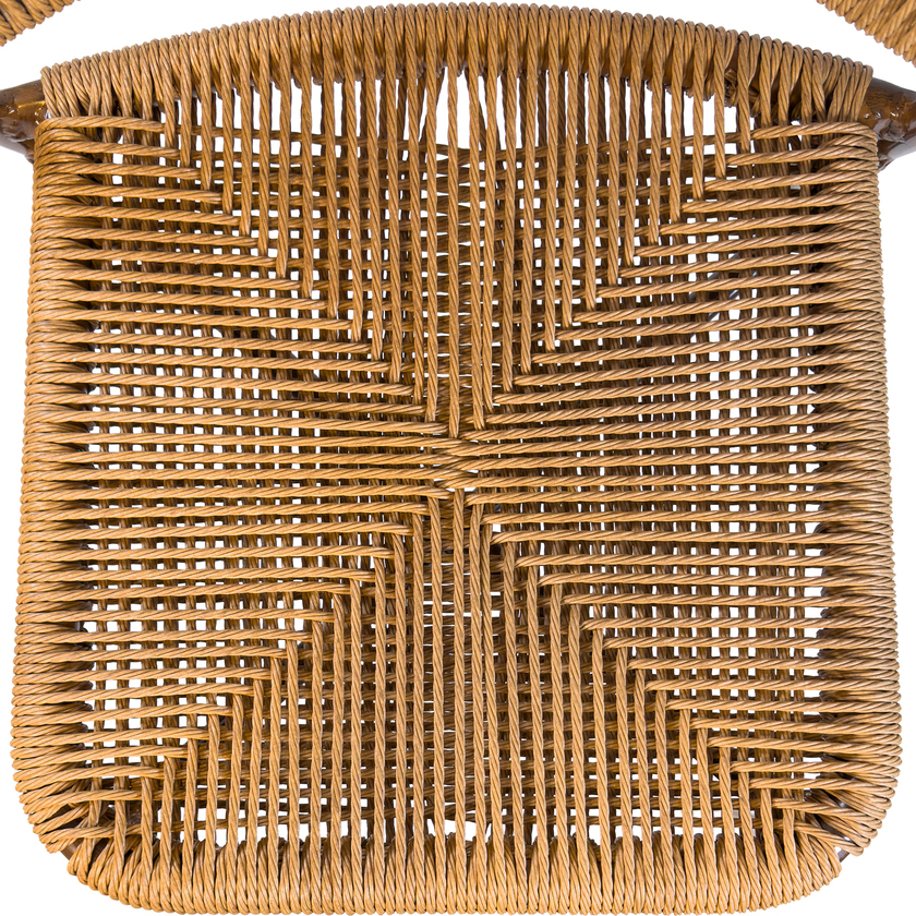 Armchair Nantes, Brow/Nature fiberrattan