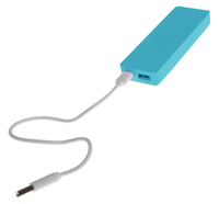 Power bank, turkusowy
