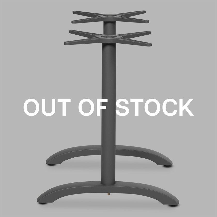 Table base for 110x70cm, anthracite