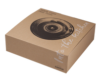 Plate flat Ø 22 cm Ceres, black
