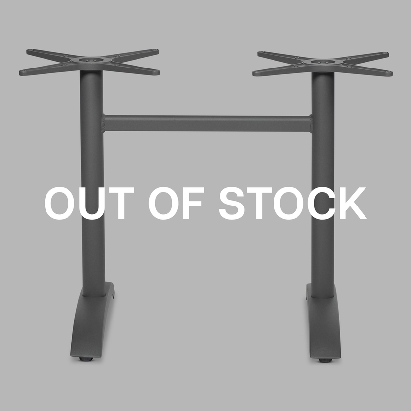 Table base for 110x70cm, anthracite
