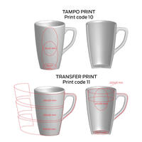 Mug Apollo, white/navy
