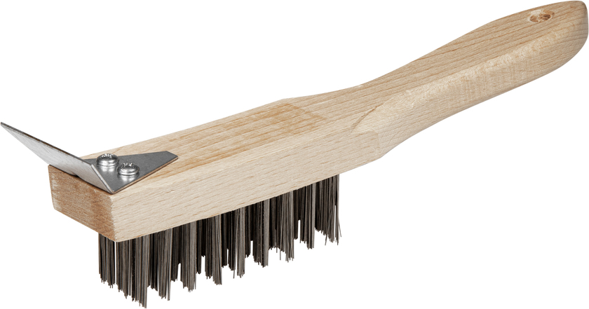 Teräsharja skrapalla