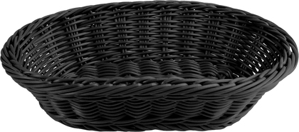 Brødkurv 29x18,5 cm, svart