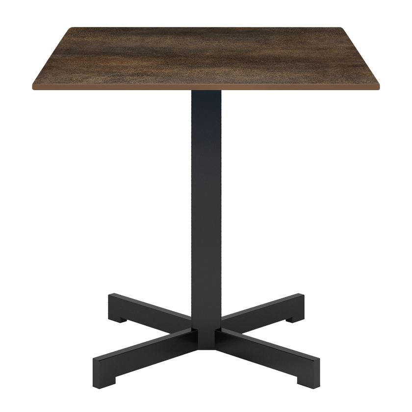 Tabletop CL Oxide Iron 69x69 cm