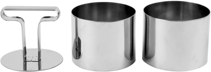 Zestaw form z praska  Ø 7 cm,  2 szt
