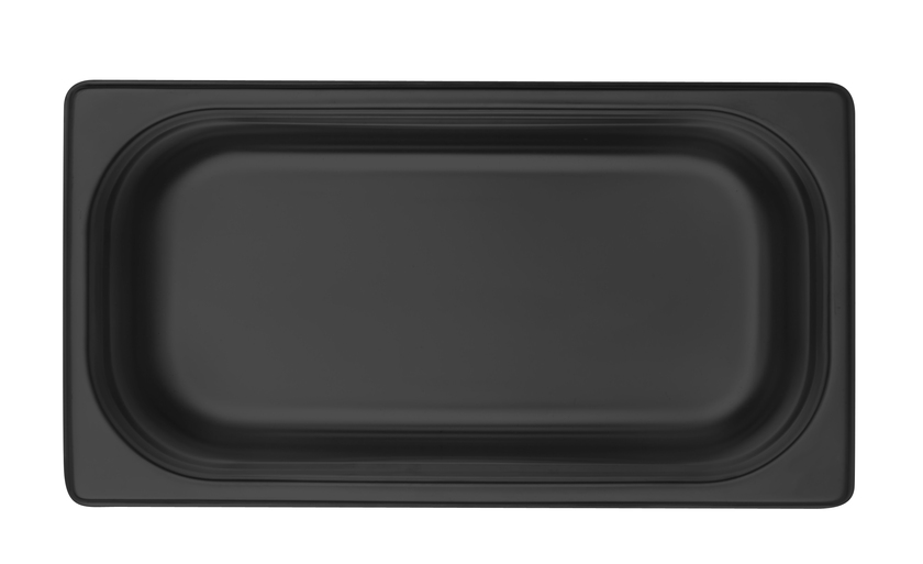 GN pan 1/3 -100, black