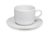 Coffee saucer Ø 15 cm, 2 rings Delfi