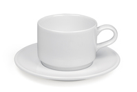Coffee saucer Ø 15 cm, 2 rings Delfi