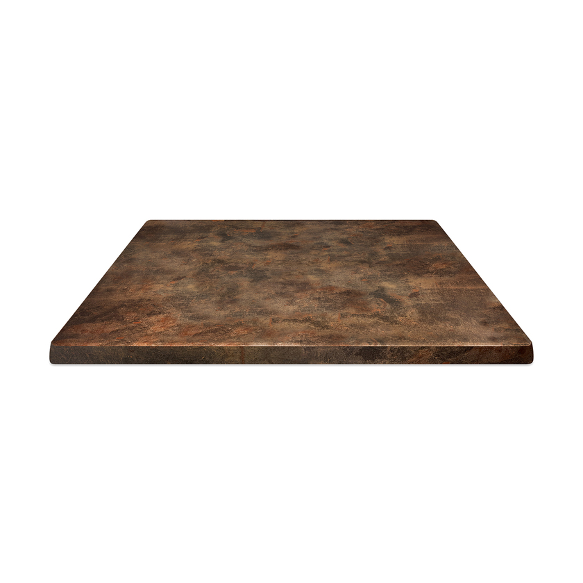 Blat 60x60cm, Rustbrown