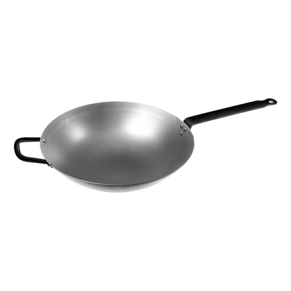 Wok Ø 38 cm, zaokrąglone dno 6,7 L