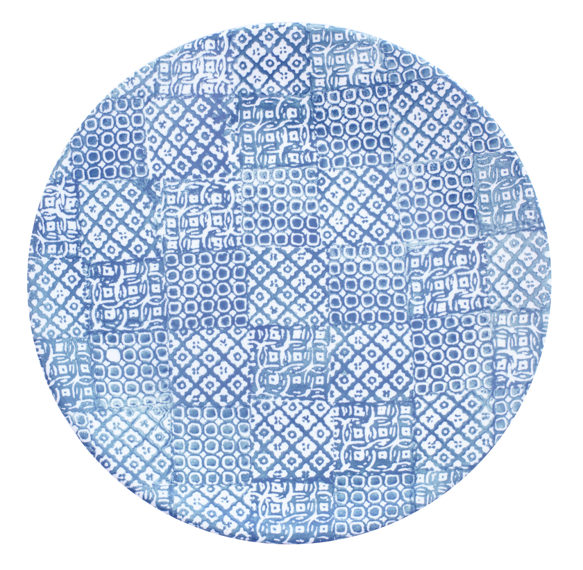 Plate flat Ø 27,5 cm Minerva, blue