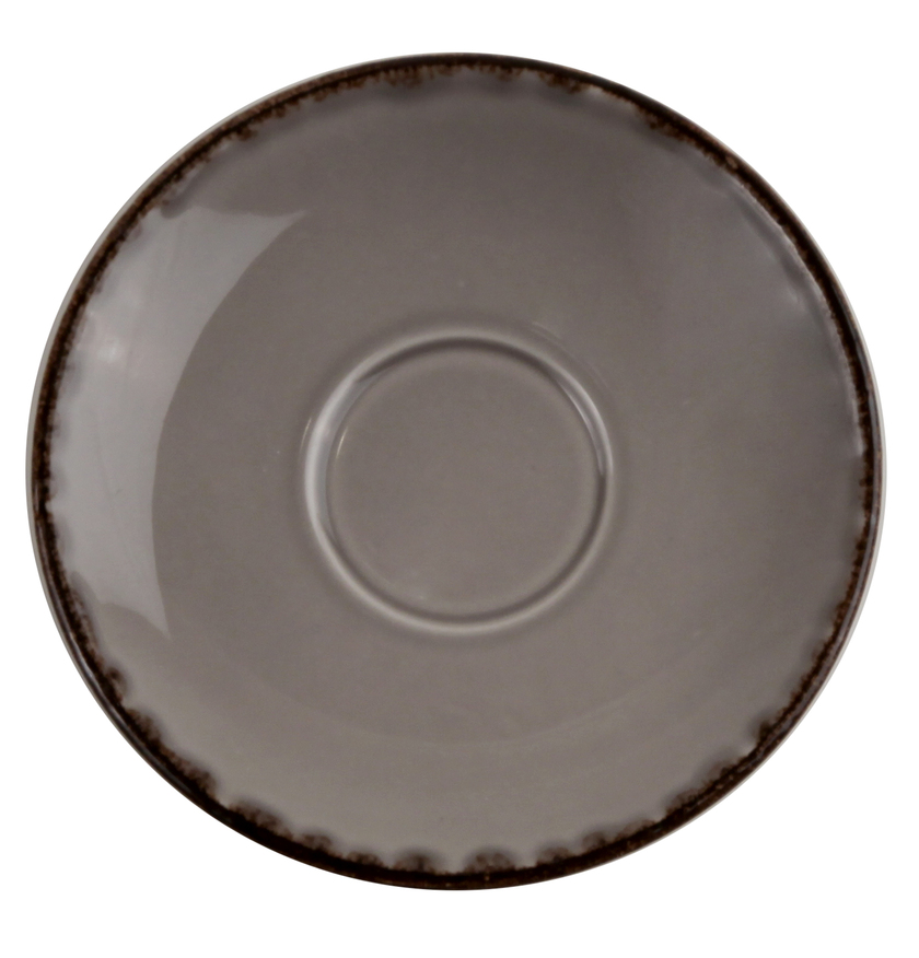 Spodek espresso Ø 13,5 cm Fortuna, szary
