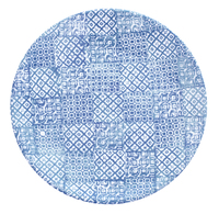 Plate flat Ø 27,5 cm Minerva, blue