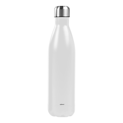 Terästermos 0,75L, valkoinen
