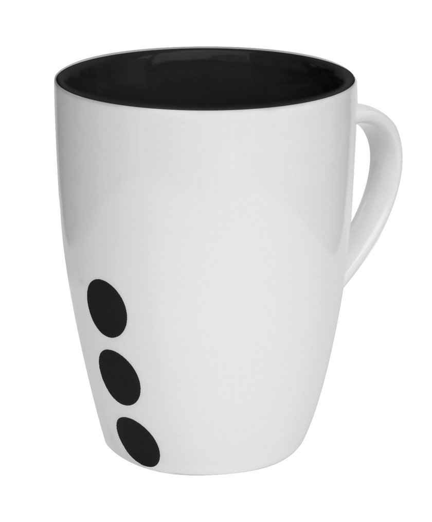 Mug Dot, black